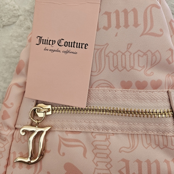 SOLD!!! - AUTHENTIC NWT Juicy Couture Material Girl Sling Bag - Picture 3 of 6